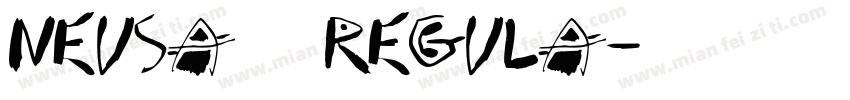 Neusa 3 Regula字体转换